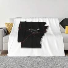 Copy Of Geometric Panda Drawing An Ultra-Soft Micro Fleece Blanket - 1 - View 1