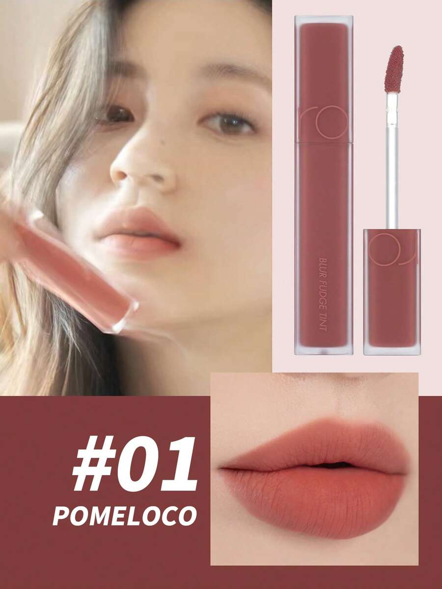 Rom&Nd Mist Soft Candy 柔霧唇釉 01 葡萄柚珊瑚色 5g,柔霧啞光質地,輕盈不乾澀,清新葡萄柚珊瑚色調,適合素顏妝、日常通勤與約會妝容 - 01 西柚珊瑚 - 查看 1