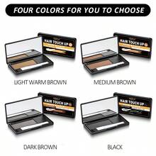 Goiple 8g Hairline Shadow Powder, Waterproof And Sweat-Resistant, Instant Coverage For White Hair Roots, Hair Root Color Filler Powder, Long-Lasting Natural Volumizing Filling, Suitable For Baldness And Hair Loss, 2-Piece Set Includes Foldable Dual-Head Brush - Multicolor - View 12