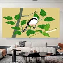 Póster de Lienzo con Marco de Madera en 2D, Tema Anime - Nombre/Arte Personalizable - Impresión HD para Pared con Marco Envolvente - Decoración para Habitación - Listo para Colgar en Sala, Dormitorio, Oficina - s Disponibles - - Enmarcado - Ver 3