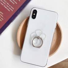 2 chiếc giá đỡ điện thoại dạng vòng trong suốt hình dạng ngẫu nhiên, giá đỡ nhẫn đeo ngón tay bằng acrylic pha lê sáng tạo. - Nhiều màu - Xem 6