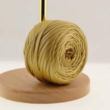 100克/卷 纳帕哑光仿皮纱线，DIY手工钩编纱线，手工包包鞋履工艺品 - A - 查看 14