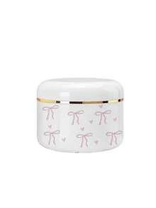 Bowknot Pattern Refillable Empty Cosmetic Jar With Lid, Travel Toiletry Container Suitable For Cream, Lotion, Makeup, Ointment, Face Mask, Travel Essentials, Fitness, Study, Outdoor Camping, Beach, Mini Perfume, Women/Men Perfume (Empty Bottle Only, No Liquid) - Multicolor - View 14