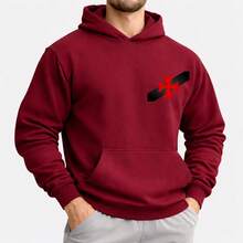 Vasco Da Gama Sweatshirt Premium Cotton Winter Jacket BT979 - 紫紅色 - 查看 1
