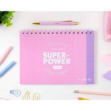 - Organizador semanal de escritorio con stickers, Planner por semana sin fecha tipo agenda, Dateless weekly planner (Rosa/Morado) - Rosa - Ver 12