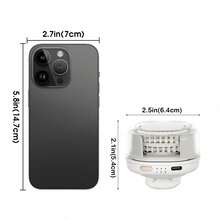 新款腰夹风扇，USB充电式夹式手持风扇，迷你桌面风扇 - A - 查看 7