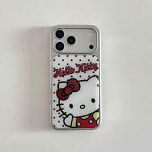 1个全新SANRIO即时大窗口韩版Hello Kitty蝴蝶结优雅手机壳，兼容 17、17 Pro、17 PM、16、16 Pro、16 PM、15、15 Pro、15 PM、14 Pro Max、14 Pro、14、13 Pro Max、13 Pro、12 Pro Max、12 Pro、11、11 Pro Max、SE卡通少女风手机壳 - 彩色 - 查看 1