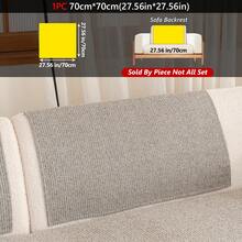 1 Tấm bọc ghế sofa kiểu dáng đơn giản, chống trầy xước do thú cưng, đệm chống trượt đa năng bốn mùa, vỏ bọc ghế sofa dệt kim jacquard chenille, tấm bảo vệ ghế sofa tiện dụng. - Nhiều kiểu dáng - Xem 30
