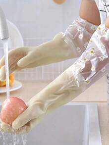 1 chiếc tạp dề nhà bếp chống thấm nước và dầu mỡ có túi, chất liệu polyester, thích hợp cho gia đình, nhà hàng, thủ công, làm vườn, nướng BBQ, trường học, quán cà phê, unisex (màu xanh lá cây), món quà Giáng sinh tuyệt vời. - màu xanh lá - Xem 5