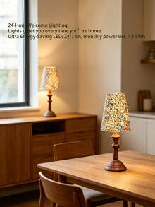 Living Room Decoration Lamp,Study Room Reading Lamp,Prayer Corner Lamp, Hotel Bedside Lamp,Outdoor Camping Lamp,Eid Gift LampEid Gift Lamp,White Friday Discount Lamp,Desk Lamp,Bedside Lamp,Study Lamp,Kids Lamp,Decorative Lamp, Lamp,Pregnancy Night Lamp - Multicolor - View 4