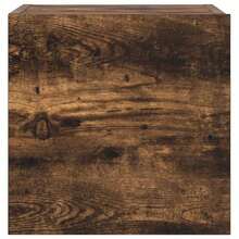 vidaXL Ensemble de meubles TV 3 pcs Chêne fumé Bois d'ingénierie - Tabac - Voir 9