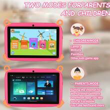 7-Inch Children's Tablet PC With 64GB Storage And 4GB RAM, Running Android 13.0 OS, 1280X800 IPS Display, Parental Control, Educational Apps, Dual Cameras, And Shockproof Protective Case - Multicolor - View 8