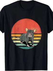 Camisetas masculinas - Preto - Ver 1