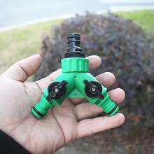 4pcs Garden Hose Connector Set, Durable Plastic Material With Shut-Off Valve, Quick Connector Kit, Suitable For Greenhouse Irrigation System, Lawn And Garden Watering, Vegetable Watering - View 5