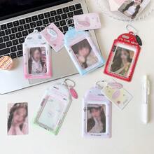 1个时尚校园学生证卡套，学生证保护套，轻便防丢防水卡套，适合学校办公室使用，是青少年和大学生理想的返校配件 - 卡套 - 查看 8