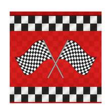 1pc 35-Inch Square Scarf, Soft Fashionable Aesthetic Racing Checkered Pattern Headscarf, Skin-Friendly Breathable Non-Stuffy, Daily Commuting, Shopping, Dates, Weekend Leisure, Outdoor Play, Beach Vacation, Road Trip, Fashionable Eye-Catching - 彩色 - 查看 2