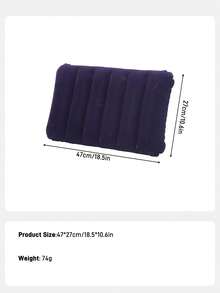 Bantal Kemah Tiup URBANWAVE, Cocok Untuk Perjalanan dan Tidur di Tenda. Desain Tiup, Mudah Ditiup. Penopang Leher Ergonomis, Berfungsi Sebagai Sandaran Kepala Alas Tidur yang Nyaman. Bantal Tiup Ringan, Cocok Untuk Ransel, Mendaki Gunung, dan Perjalanan Luar Ruangan. - A - View 9