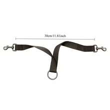 Gancho de bocado de caballo de 2 cabezas, Gancho para cuerda de guía de caballo, Cuerda de conexión para entrenamiento ecuestre, Gancho colgante doble para boca de caballo, Suministros ecuestres - Picana - Multicolor - Ver 9