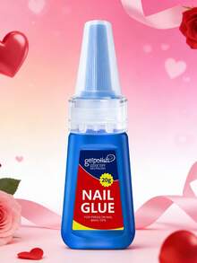 GELPOLISH 20g High Strength Waterproof Quick Drying Nail Glue, Easy To Use, Strong Adhesive No UV Lamp Needed - 1PC - View 8
