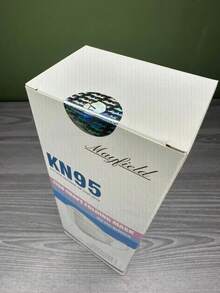 Caja De Cubrebocas Marca Mayfield Con Tecnologia De Proteccion Tricapa De 20 PZS - A - Ver 3