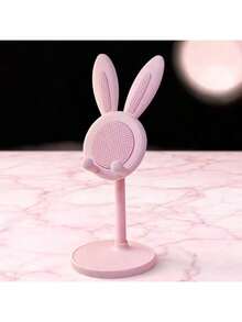4pcs/2pcs/1pc - New - Best Seller - Cute Rabbit Phone Stand, Adjustable Rabbit Phone Stand, Desktop Cute Rabbit Phone Stand, Suitable For All Phones Desktop Stand, Cute Phone Stand, Phone Accessories, Workspace Accessories, Rabbit Design, Fun Decoration, Independent Design Rabbit Phone Stand Pattern Packaging Box - Multicolor - View 14