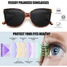 Party Packs - Grey Lens With Leopard Print Frame - View 7