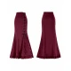 Red Fishtail Skirt