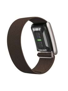 5.0/MG SuperKnit Watchband – ECG Compatible, Signature Performance Knit – Not Compatible With Gen 4 - Coffee Brown - View 3