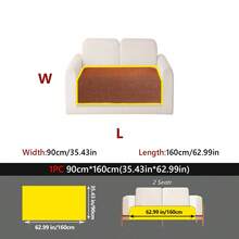 1 Tấm bọc ghế sofa kiểu dáng đơn giản, chống trầy xước do thú cưng, đệm chống trượt đa năng bốn mùa, vỏ bọc ghế sofa dệt kim jacquard chenille, tấm bảo vệ ghế sofa tiện dụng. - Nhiều kiểu dáng - Xem 46