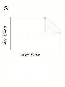 Removable Electrostatic Whiteboard Sticker, Reusable Dry Erase Drawing Film, No-Adhesive Graffiti Board For Kids, Home Classroom Learning Decor - White - View 8