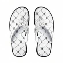 2026 Premium Strand All-Over-Muster H-Riemen Flip-Flops Sommer Neuer Stil Outdoor-Kleidung Flip-Flops - Weiss - Übersicht 8