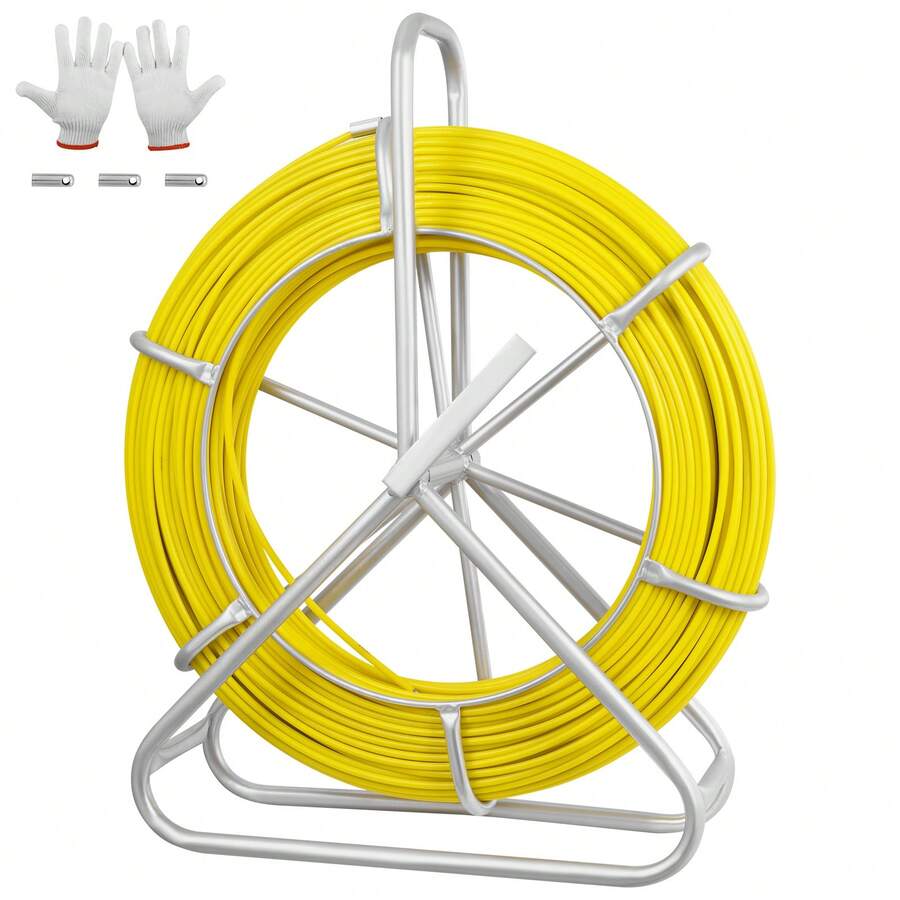 Maniche a cavo - Giallo - 6 mm x 150 m - Visualizzare 1