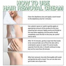 Xioimy Men's Natural Extract Hair Removal Cream - Gentle Formula, Lightweight On Skin, Quick And Residue-Free Body Hair Removal, Long-Lasting Smooth, Suitable For Underarms, Legs, Arms, Intimate Areas, Chest, Body And More - Cream - View 8