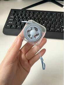 6ft/2m Retractable Soft Tape Measure With Lock Function, Clearly Marked In Cm/Inch - Flexible Body Measuring Tape, Ergonomic Handle, Portable Sewing Ruler, Suitable For Tailoring, Waist, Bust And Height Measurement At Home - For Fabric And DIY Projects (Multiple Colors Available) - A - View 10
