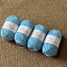 4 Sets 100% Pure Cotton Solid Color Handmade Knitting Yarn, Rainbow Colors For Spring/Summer, Ideal For DIY Knitting Enthusiasts, Soft Cotton Feel, Suitable For Socks, Hats And Other Handmade Knitted Products - 4th Regiment 3642 - View 16