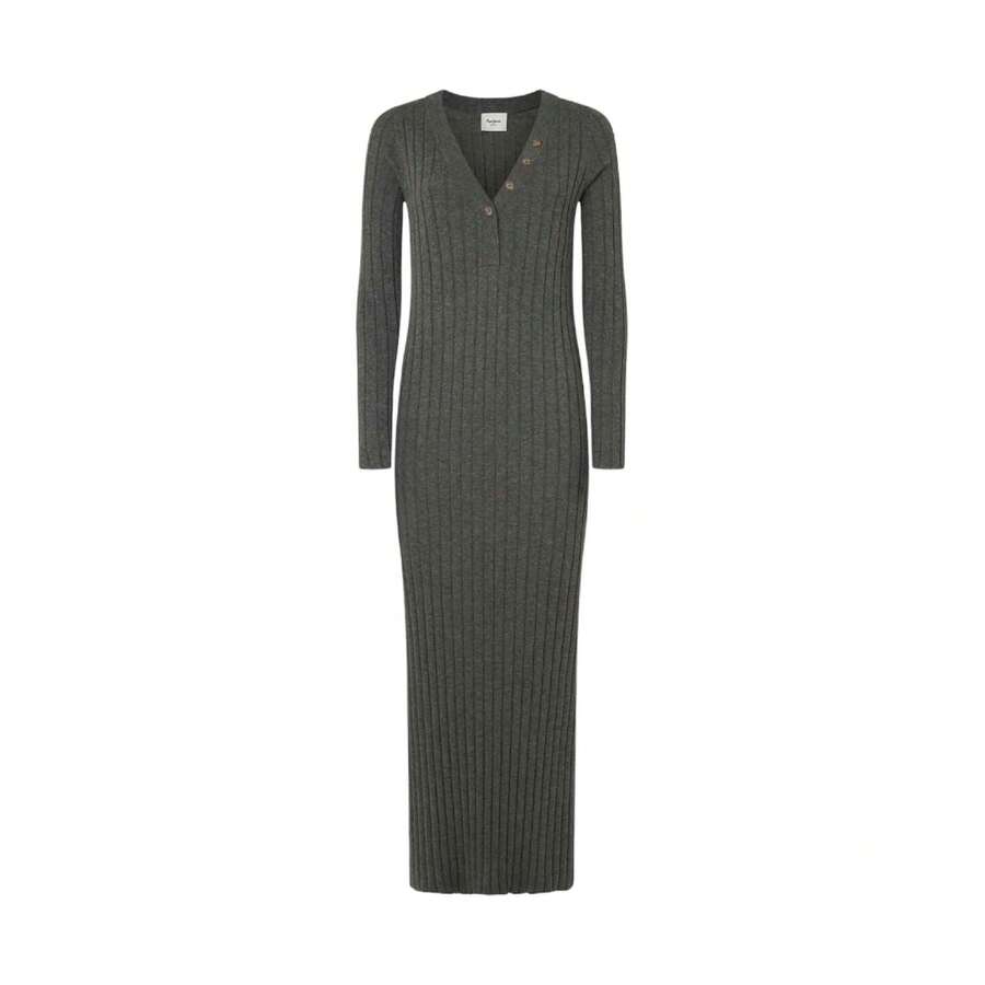 Pepe Jeans London Pepe Jeans Izabel Vestido Mujer - Gris - Ver 1