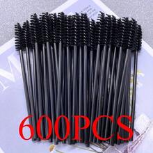 Bộ cọ chải mi 300/600 chiếc, dụng cụ trang điểm mi dùng cho nối mi. - Nhiều màu - Xem 12