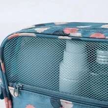 1pc Multifunctional Travel Makeup Bag, Hanging Large-Capacity Makeup Bag/Storage Bag, Easy To Carry, Unisex Waterproof Makeup Brush Organizer, Beach Bag, Beach Essential, Beach Towel Storage Bag, Vacation Supplies, Back-To-School Essential - Multicolor - View 8