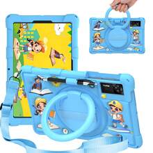10.1 Inch Android Tablet Case For Callsky-Tab 10.1 Inch Cpad 10/Aiprotablet C20e/Moderness MB1001/ECOPAD 10.1/BYYBUO A10/ONN 10.1" Tablets For M40 10.1 Inch/Tablets For M40 Pro10.1 Inch/Tablets For P20HD 10.1 Inch/Tablets For P30 10.1 Inch - Sky Blue - View 11