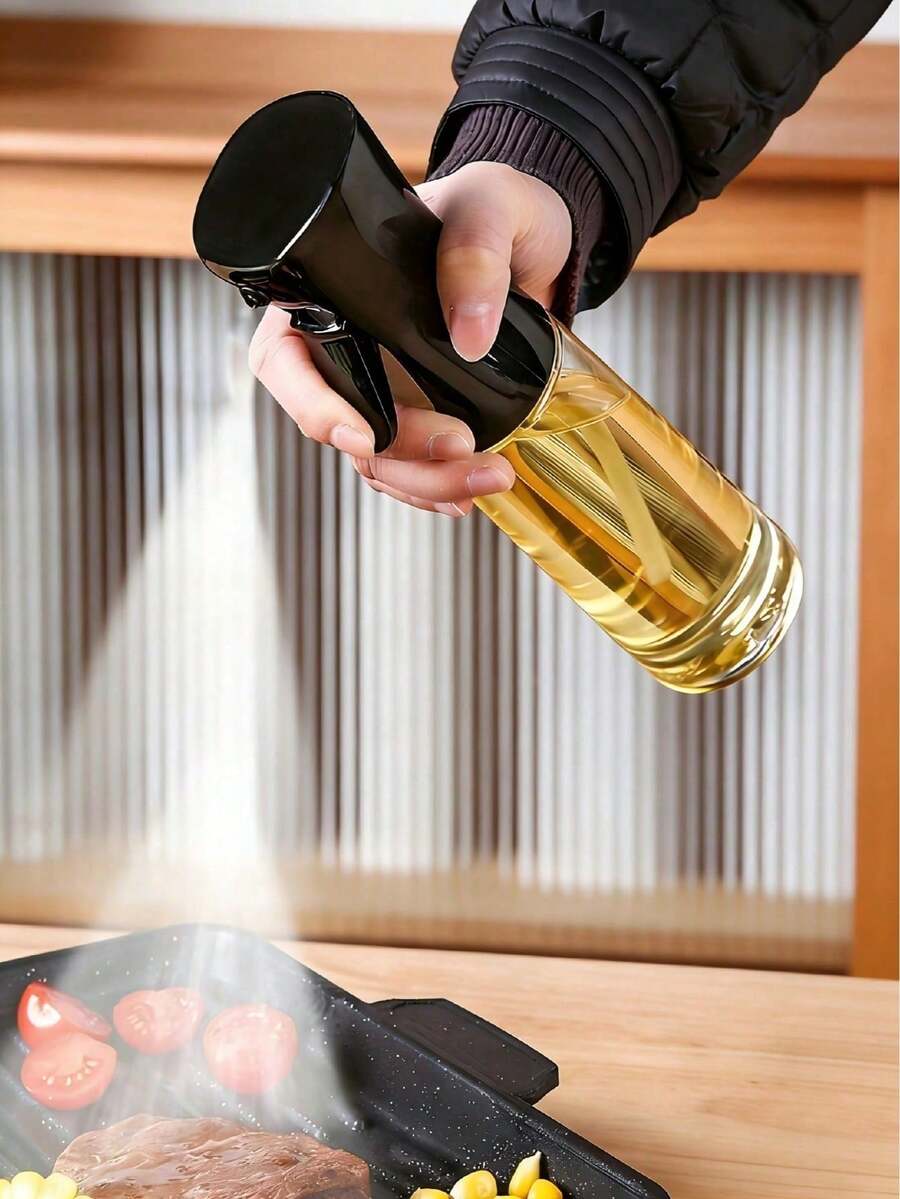 200毫升防漏橄榄油喷雾瓶,适用于厨房、烧烤、煎锅和户外露营,1个装 - 查看 1