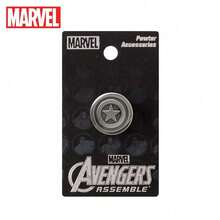 Monogram Marvel 漫威官方复仇者联盟珐琅徽章，包括蜘蛛侠、雷神、惩罚者和复仇者联盟标志的复古金属设计，可收藏的翻领别针，适合别在背包、夹克和手提包上，是送给粉丝、朋友和家人的理想礼物。 - 彩色 - 查看 15