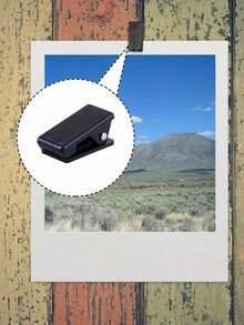 30pcs Self-Adhesive Wall Tapestry Clips, Plastic Adhesive Clips, Small Hanging Spring Clips, Double-Sided Adhesive Spring Clips, Suitable For Posters, Photo Paper, Flags, Home And Office, Strong Adhesive Brackets, Suitable For Dorm Wall Art, Quick Installation Without Drilling - Black - View 3