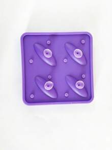 Molde de silicona con 4 cavidades en forma de tiburón, molde de silicona antiadherente apto para hacer cubitos de hielo, molde de cocina creativo para fiestas, esencial para fiestas, esencial para el verano - Multicolor - Ver 11