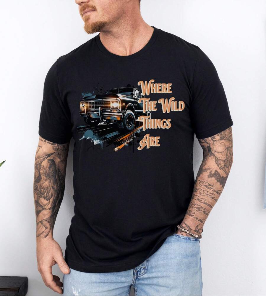 Dam-T-shirts - Svart - Visa 1