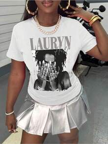 Women T-Shirts - White - View 4