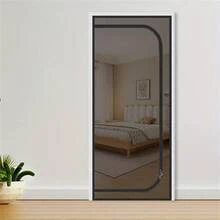 Double-Stitched Edge Anti-Cat Curtain - Thick Durable Plastic Pet Gate Suitable For Cats And Small Dogs, Easy To Install And Remove, Applicable For Doorway Barrier, Long-Lasting And Durable Anti-Cat Curtain - Multicolor - View 14