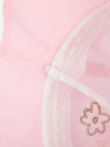 Balabala 2026 New Soft Edge Lace Bow Cute Breathable Baby Sun Hat - Pink - View 6