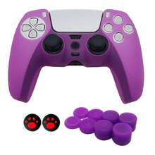 Ốp bảo vệ tay cầm PlayStation 5, chống trượt, chống mồ hôi, chống bụi, chống trầy xước, tăng cường độ bám, nâng cao trải nghiệm chơi game, món quà lãng mạn cho ngày Valentine/mùa xuân. - Xem 25