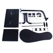 Laptop Mount Holder Chair Arm Rest Keyboard Mouse Pad Adjustable Holder - black color - View 8