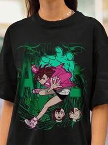 Women T-Shirts - Black - View 1
